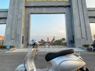 sơn xe Vespa Biên Hòa