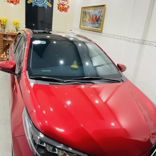 Sơn toyota vios màu đỏ