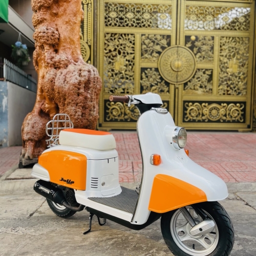 Julio sơn cam kansai phối trắng camay 