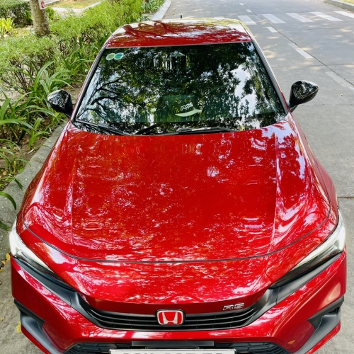Honda Civic đỏ siêu bóng