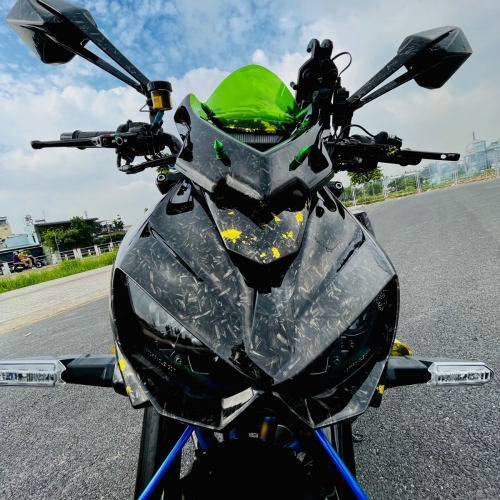 Z1000 kawasaki sơn nhúng carbon đài loan